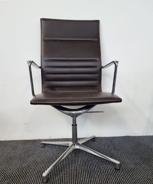 ICF UNA Leather High Backed Executive Chairs 4