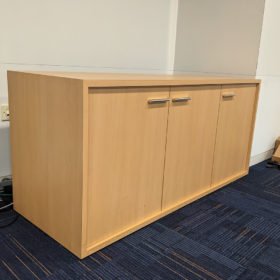 1600mm Sliding Door Office Credenza, Sideboard