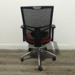 elite mesh office chair black orange 5