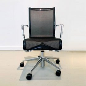 Alias ‘Rolling Frame Tilt 47’ Mesh Office Chair, Aluminium