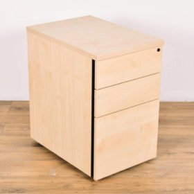 Maple Under Desk Pedestal