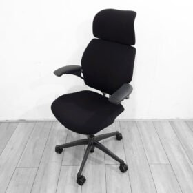 Humanscale Freedom Chair With Headrest, Fully Adjustable, Black