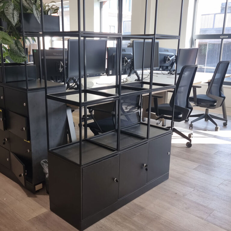 Modular Grid Shelving and Office Storage System - Twice Nice Office ...