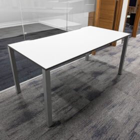 Techo Alfa 200 Bench Desk With Grey Legs