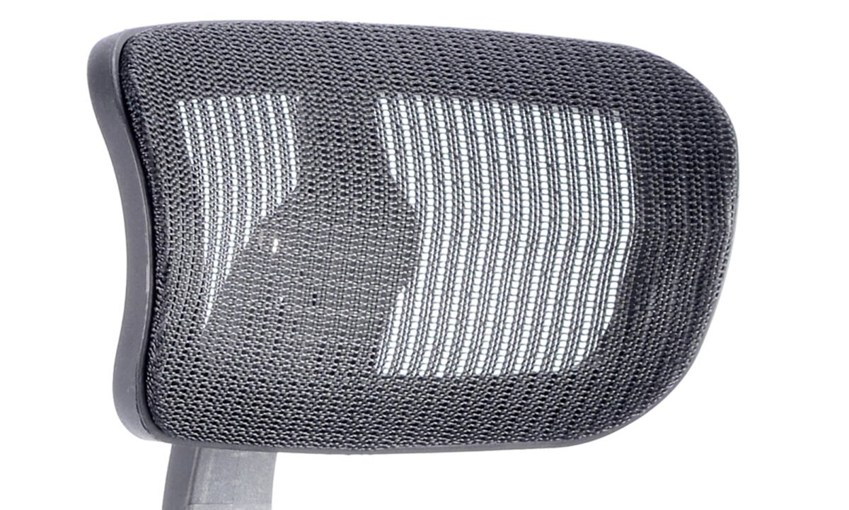 Mirage II Headrest Black Mesh - Image 1
