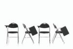 Milan Right Hand Foldaway Poly Writing Table - Image 2