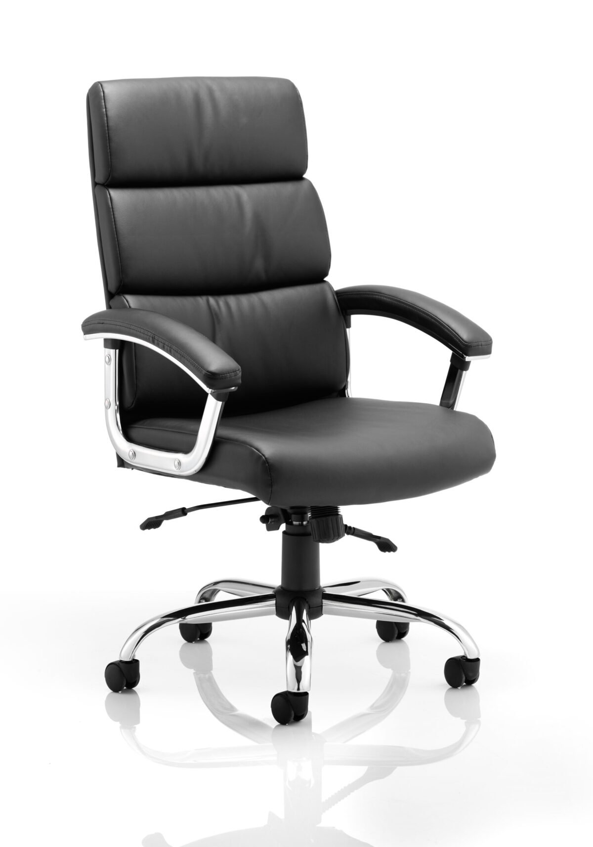 Desire High Back Leather Executive Office Chair with Arms - Image 1