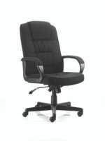 Moore High Back Black Executive Office Chair with Arms - Image 4