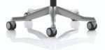 Zure High Back White Shell Executive Office Chair with Arms - Image 18