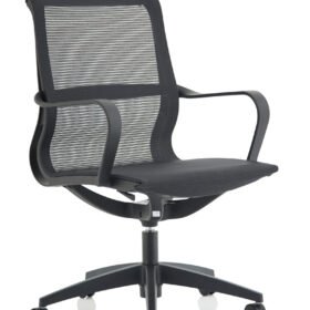 Lula Medium Mesh Back Executive Office Chair with Arms