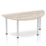 Impulse Semi-Circle Table With Post Leg - Image 9