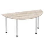 Impulse Semi-Circle Table With Post Leg - Image 34