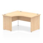 Impulse 1400mm Left Crescent Desk Panel End Leg - Image 5