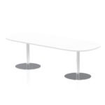 Italia Boardroom Table Silver Leg - Image 15