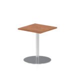 Italia Square Poseur Table Silver Leg - Image 37