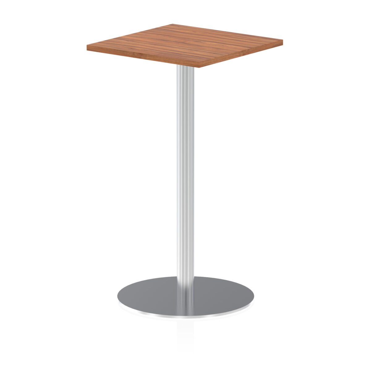 Italia Square Poseur Table Silver Leg - Image 43