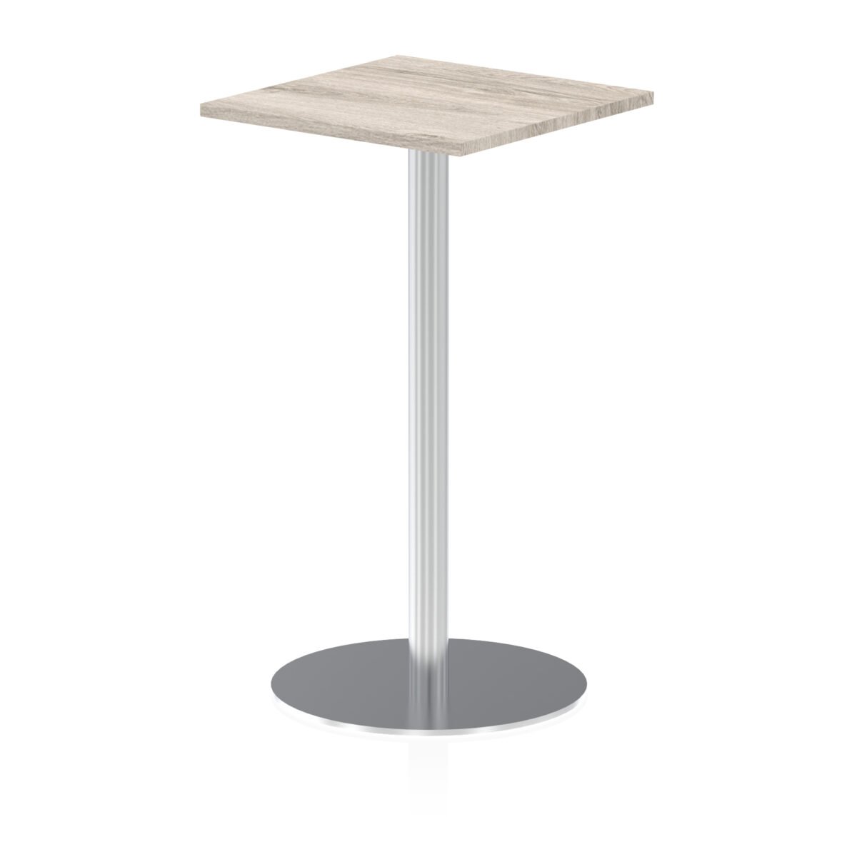 Italia Square Poseur Table Silver Leg - Image 47