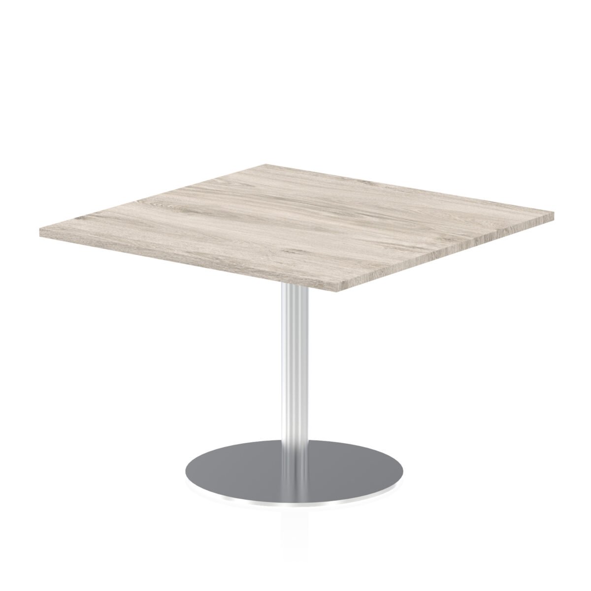Italia Square Poseur Table Silver Leg - Image 53