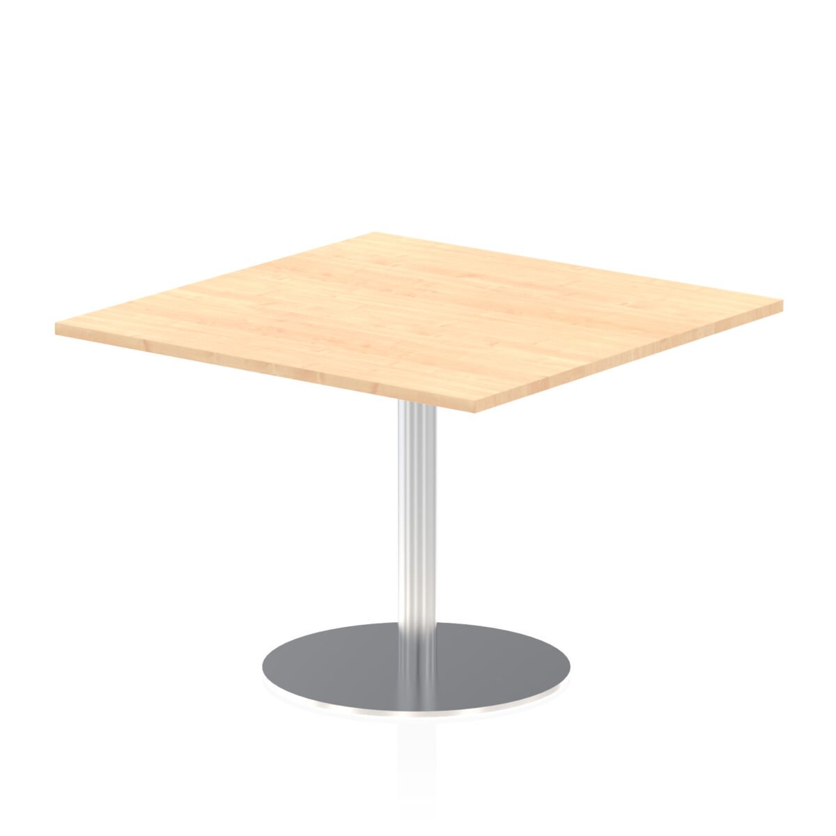 Italia Square Poseur Table Silver Leg - Image 62