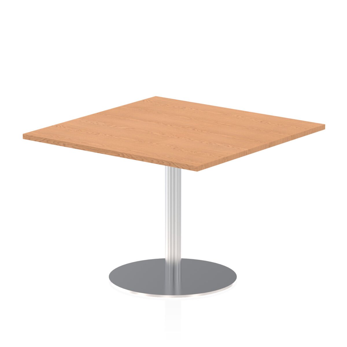 Italia Square Poseur Table Silver Leg - Image 63