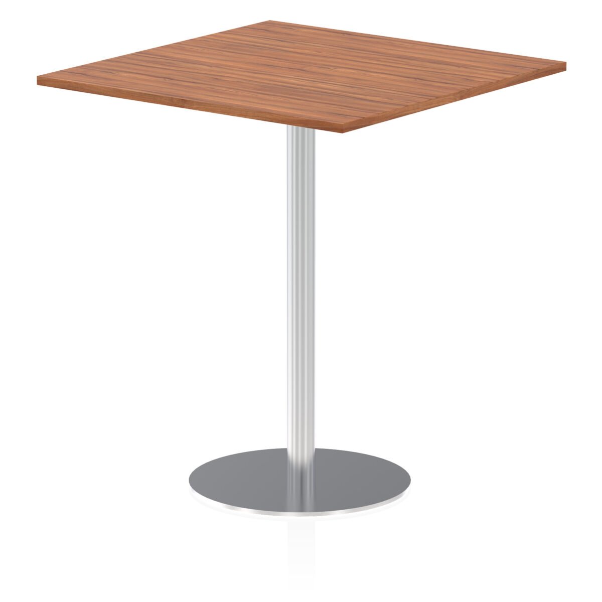 Italia Square Poseur Table Silver Leg - Image 32
