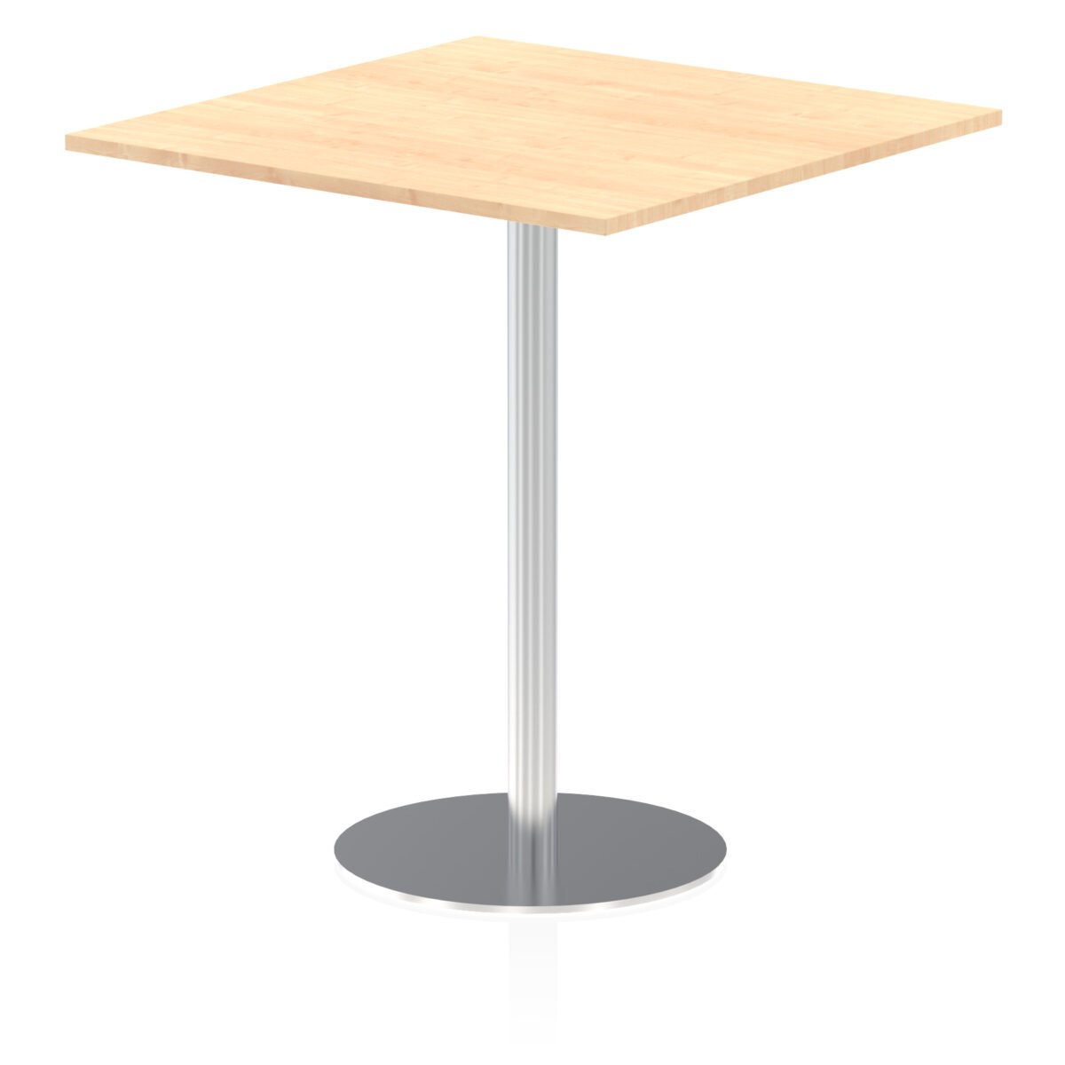 Italia Square Poseur Table Silver Leg - Image 68
