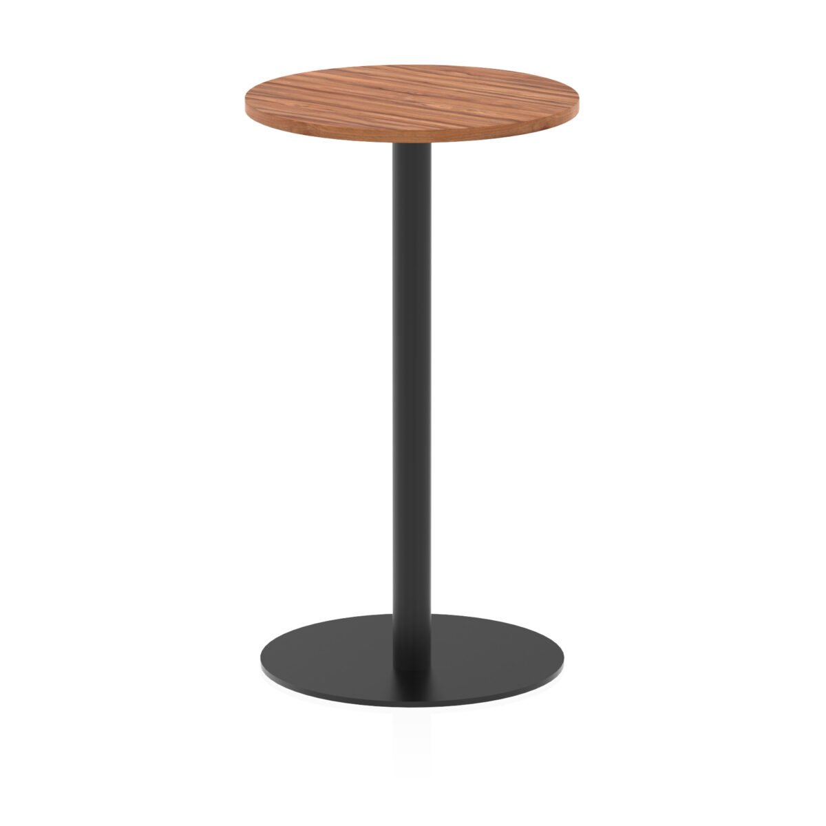 Italia Round Poseur Table Black Leg - Image 8