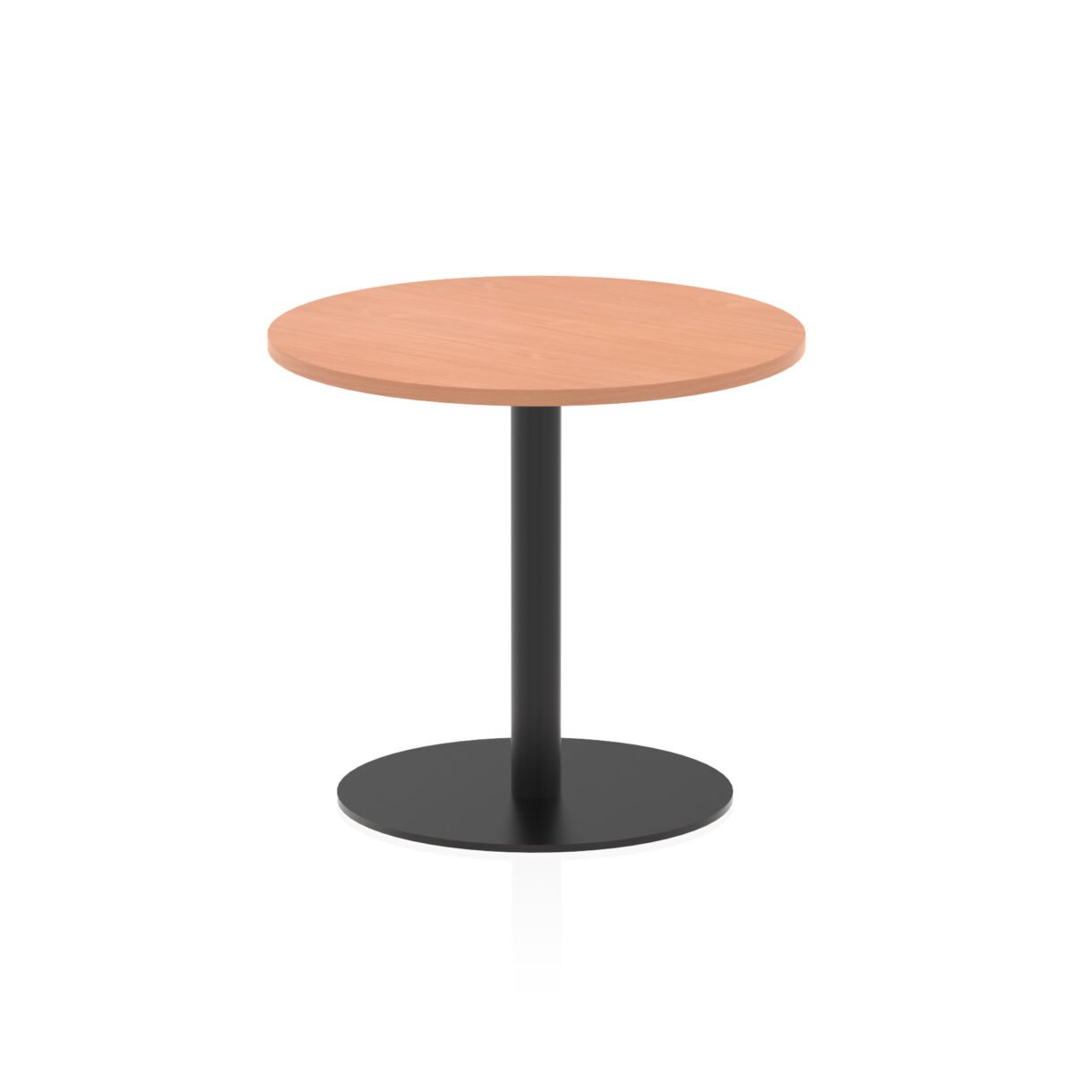 Italia Round Poseur Table Black Leg - Image 13