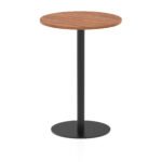 Italia Round Poseur Table Black Leg - Image 20
