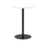 Italia Round Poseur Table Black Leg - Image 21