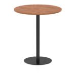 Italia Round Poseur Table Black Leg - Image 32