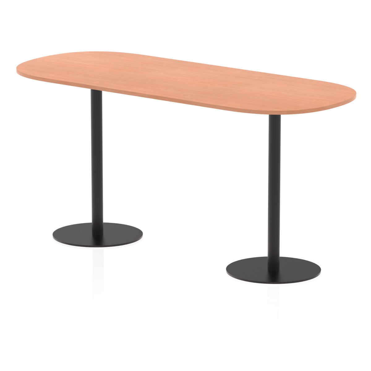 Italia Boardroom Table Black Leg - Image 30