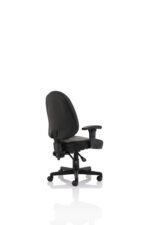 Jackson Medium Back Black Leather Task Operator Office Chair - Image 15