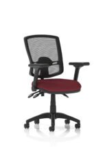 Eclipse Plus III Deluxe Medium Mesh Back Task Operator Office Chair - Image 49