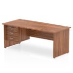 Impulse 1800mm Panel End Straigh Desk With Single Fixed Pedestal - Image 23