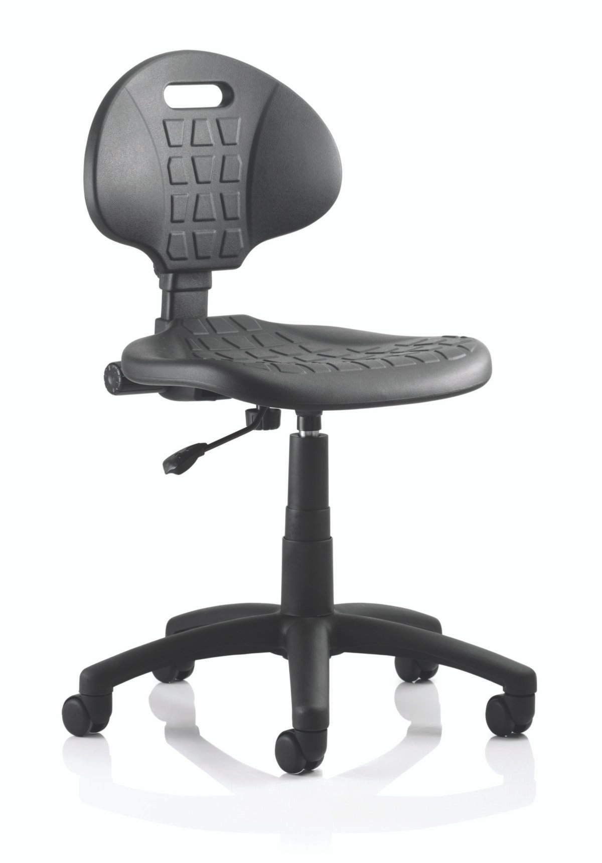 Malaga Polyurethane Medium Back Task Operator Office Chair - Image 1