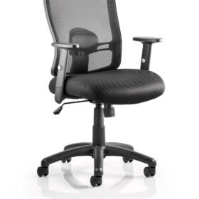 Portland Medium Mesh Back Task Operator Office Chair with Arms