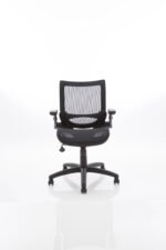 Fuller Medium Mesh Back Task Operator Office Chair with Folding Arms - Image 2