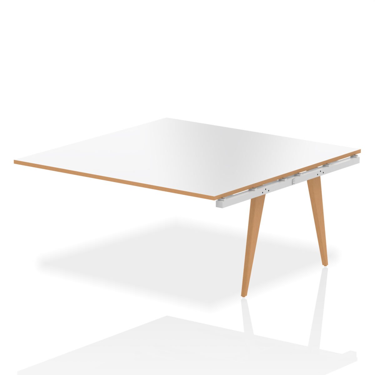 Oslo 1600mm Square Boardroom Table Extension Kit - Image 1