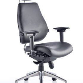Chiro Plus Ultimate High Back Ergonomic Posture Chair with Arms and Headrest