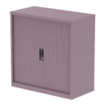 Qube Side Tambour Cupboard With Shelves - Image 23