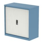 Qube Side Tambour Cupboard With Shelves - Image 26
