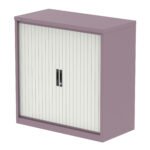 Qube Side Tambour Cupboard With Shelves - Image 28