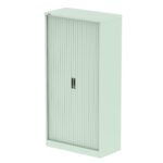Qube Side Tambour Cupboard With Shelves - Image 37