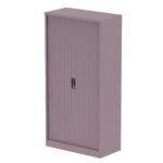 Qube Side Tambour Cupboard With Shelves - Image 45