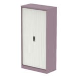 Qube Side Tambour Cupboard With Shelves - Image 50