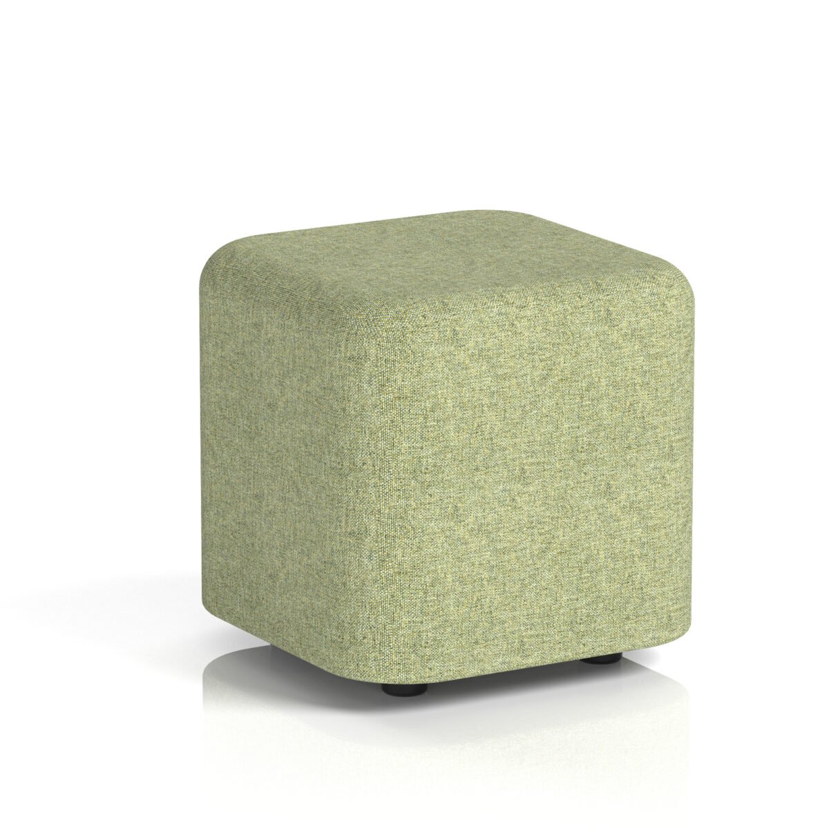 Harlestone Square Stool in Single Tone - Image 1