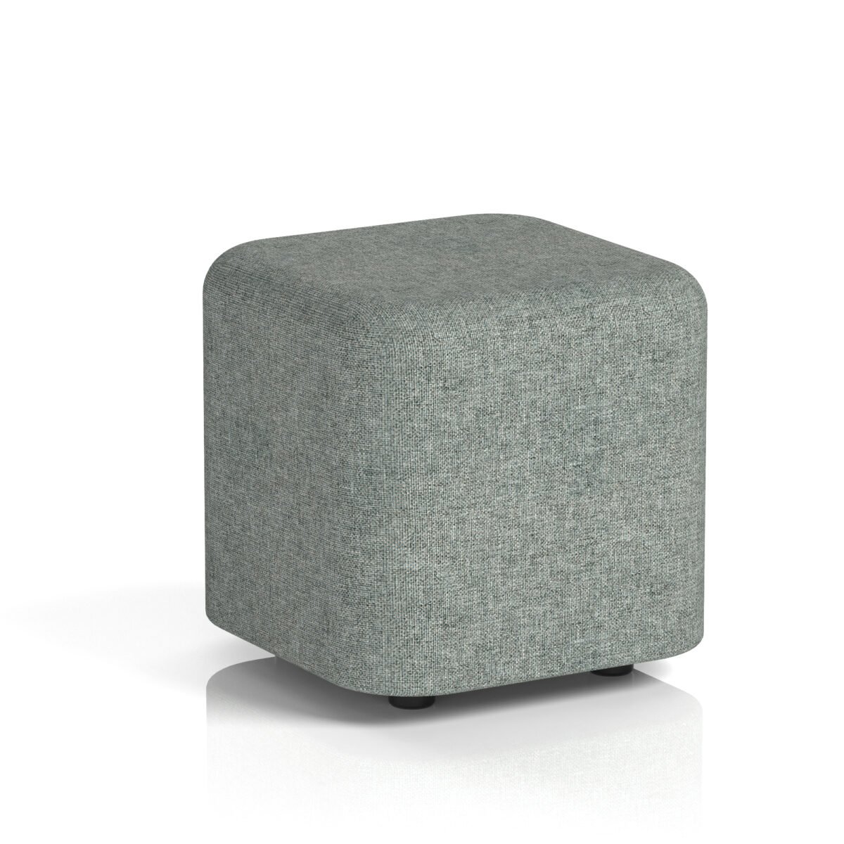 Harlestone Square Stool in Single Tone - Image 5