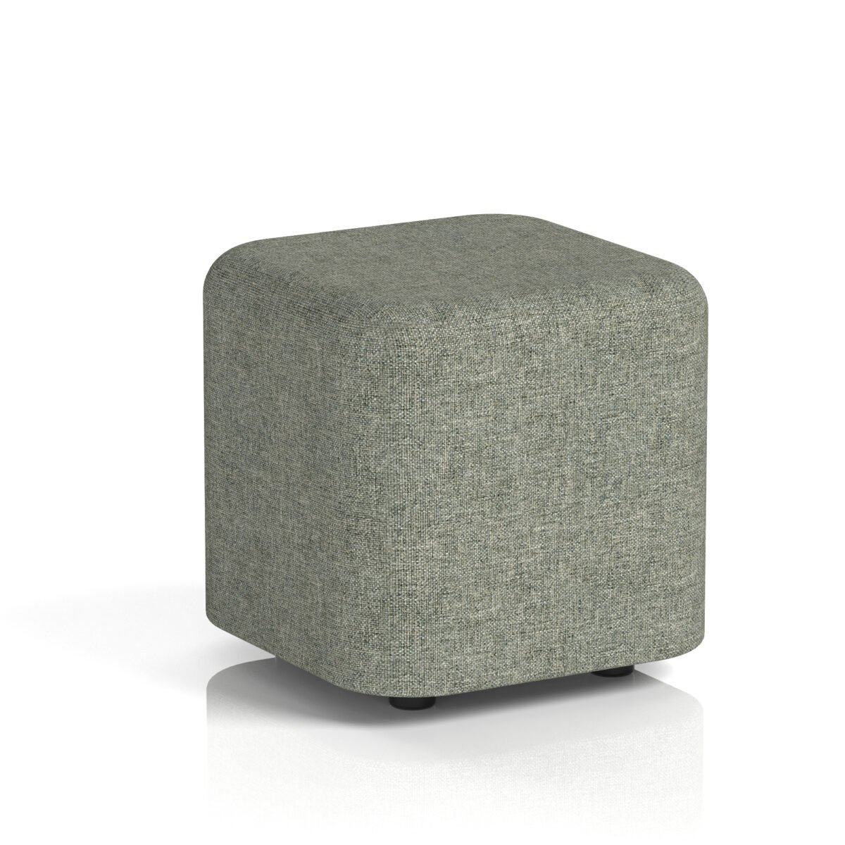 Harlestone Square Stool in Single Tone - Image 6