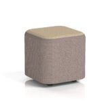 Harlestone Square Stool in Two Tone - Image 36